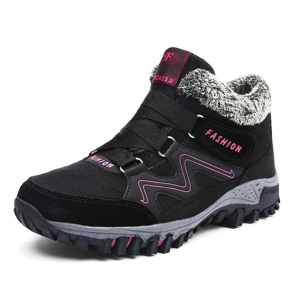 Unisex Winter Boots Aspen | Waterproof, Warm and Non-slip-Dark red-5.5-Nora Luxe