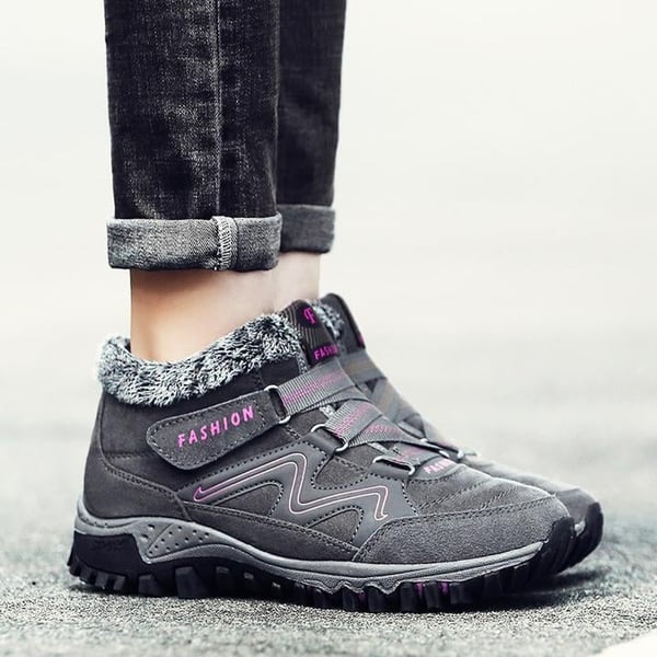 Unisex Winter Boots Aspen | Waterproof, Warm and Non-slip-Dark red-5.5-Nora Luxe
