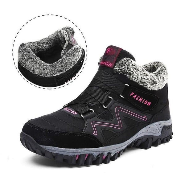 Unisex Winter Boots Aspen | Waterproof, Warm and Non-slip-Dark red-5.5-Nora Luxe