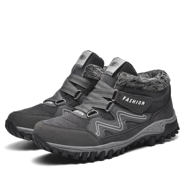 Unisex Winter Boots Aspen | Waterproof, Warm and Non-slip-Gray-5.5-Nora Luxe