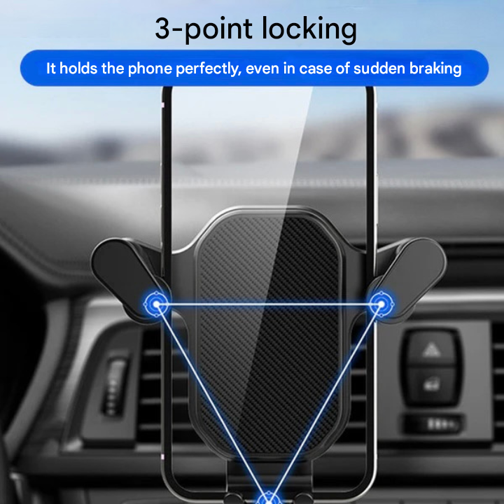 Universal Car Phone Holder with Ventilation Hook – Griponix-Nora Luxe