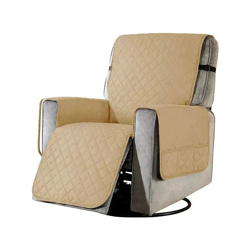 Universal Soft Armchair Cover - FlexCover-Beige-S-Nora Luxe