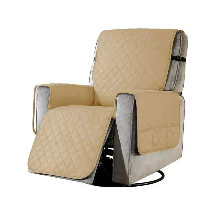 Universal Soft Armchair Cover - FlexCover-Beige-S-Nora Luxe