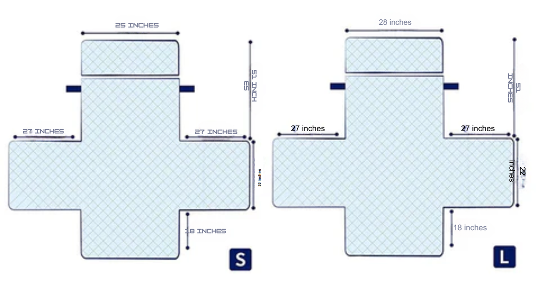 Universal Soft Armchair Cover - FlexCover-Dark Blue-S-Nora Luxe