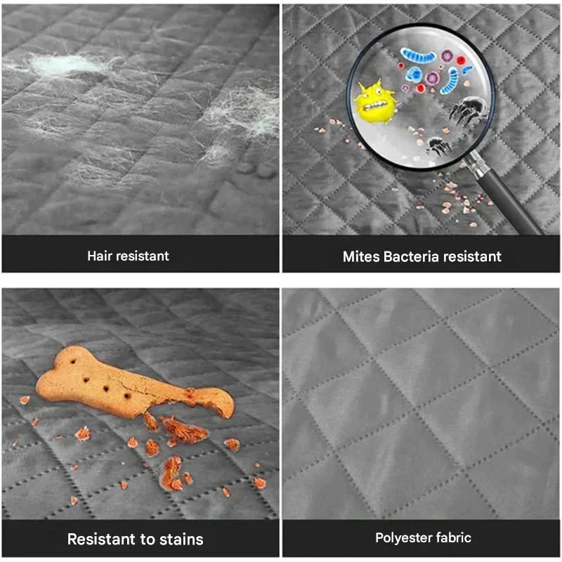 Universal Soft Armchair Cover - FlexCover-Dark Blue-S-Nora Luxe