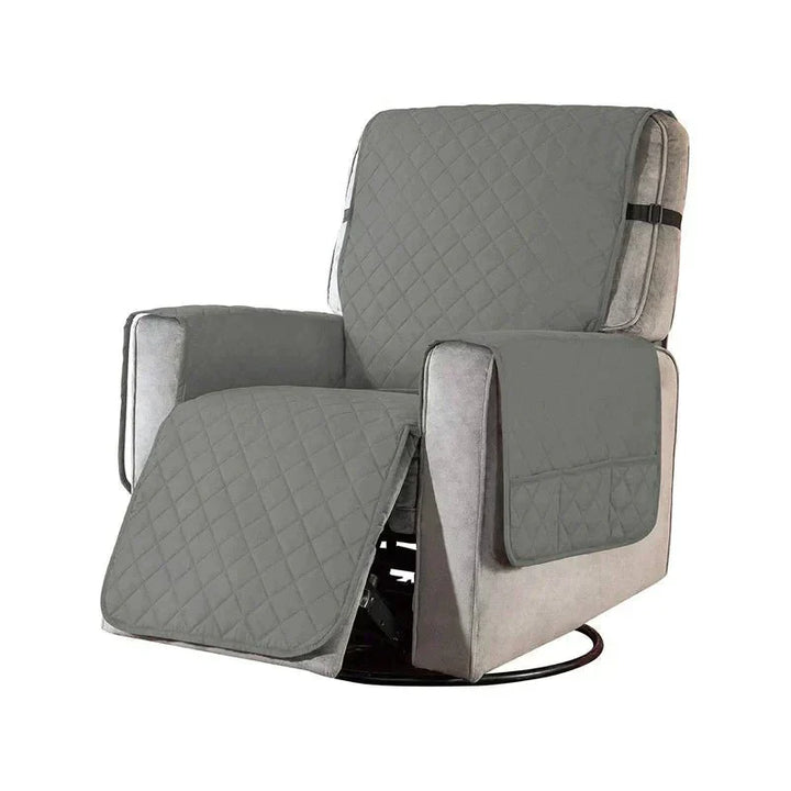 Universal Soft Armchair Cover - FlexCover-Light Gray-S-Nora Luxe