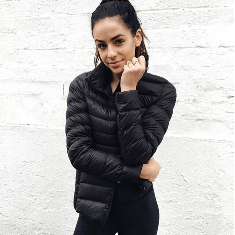 Urban Chic Lightweight Down Jacket - Diana-Black-S-Nora Luxe