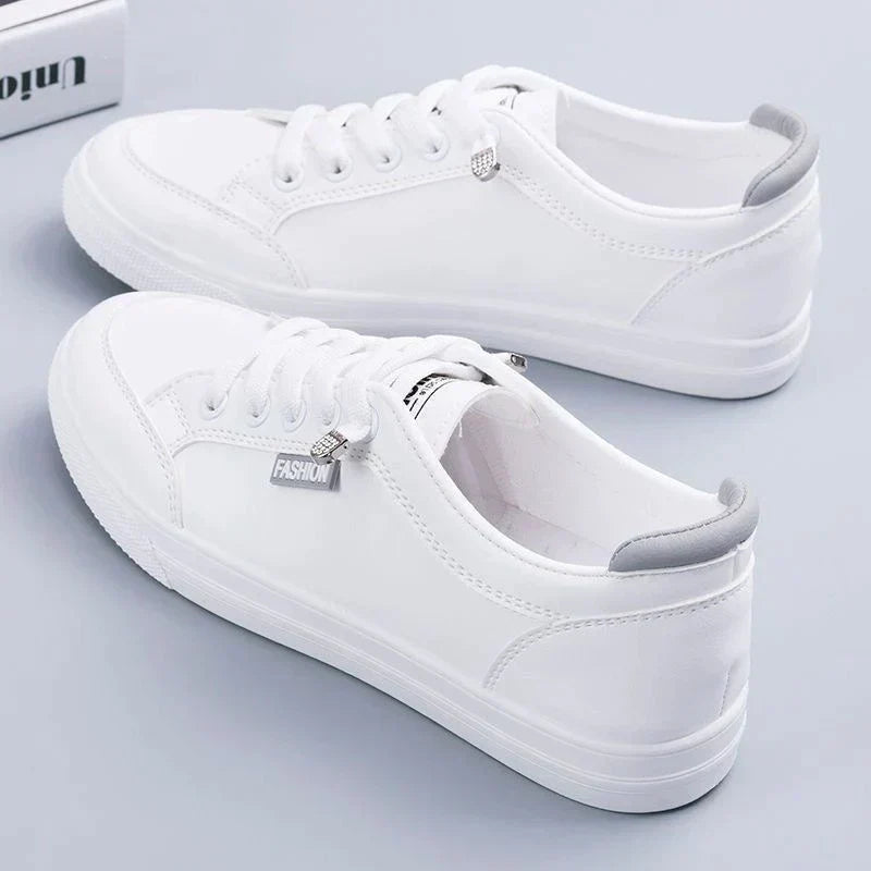 UrbanEase Low | Low Tennis Sneaker for Women-Gray-2.5-Nora Luxe