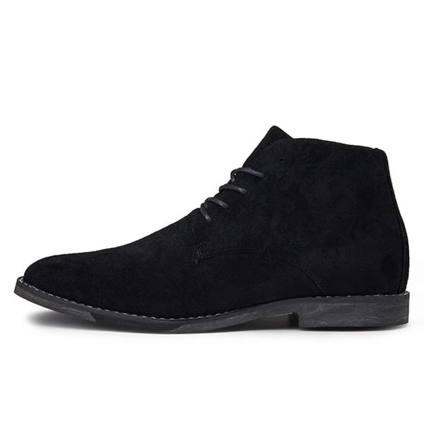 UrbanStride Classic | Stylish Mid-High Men's Lace-Up Shoe-Khaki-5.0-Nora Luxe