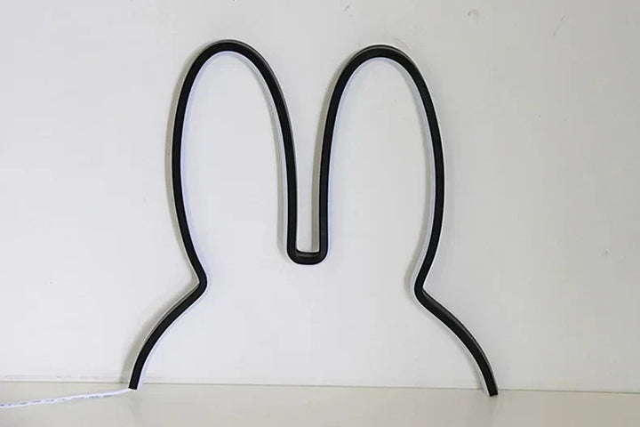USB Rechargeable Bunny Night Light with Ambient Lighting - BunnyLight-White-Nora Luxe