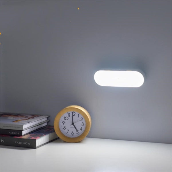 USB Rechargeable Motion Sensor Wall Lamp - BrightSense-White-Nora Luxe