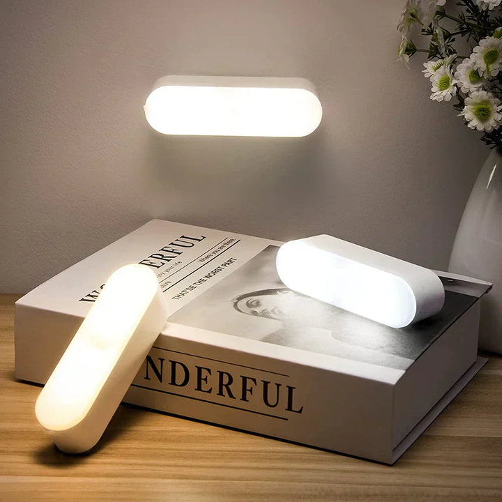 USB Rechargeable Motion Sensor Wall Lamp - BrightSense-White-Nora Luxe