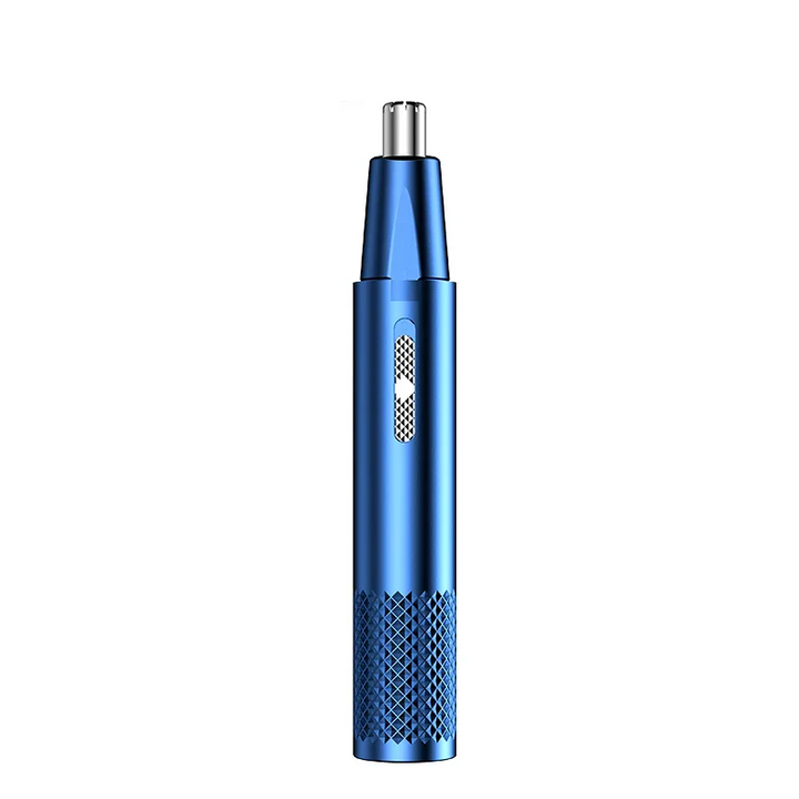 USB Rechargeable Nose Hair Trimmer - TrimPro-Blue-Nora Luxe