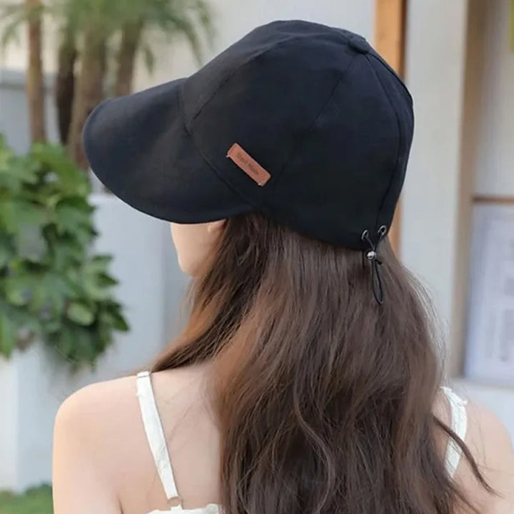 UV Protection Sun Hat for Women Foldable & Breathable – Alina (1+1 FREE)-Black-Nora Luxe