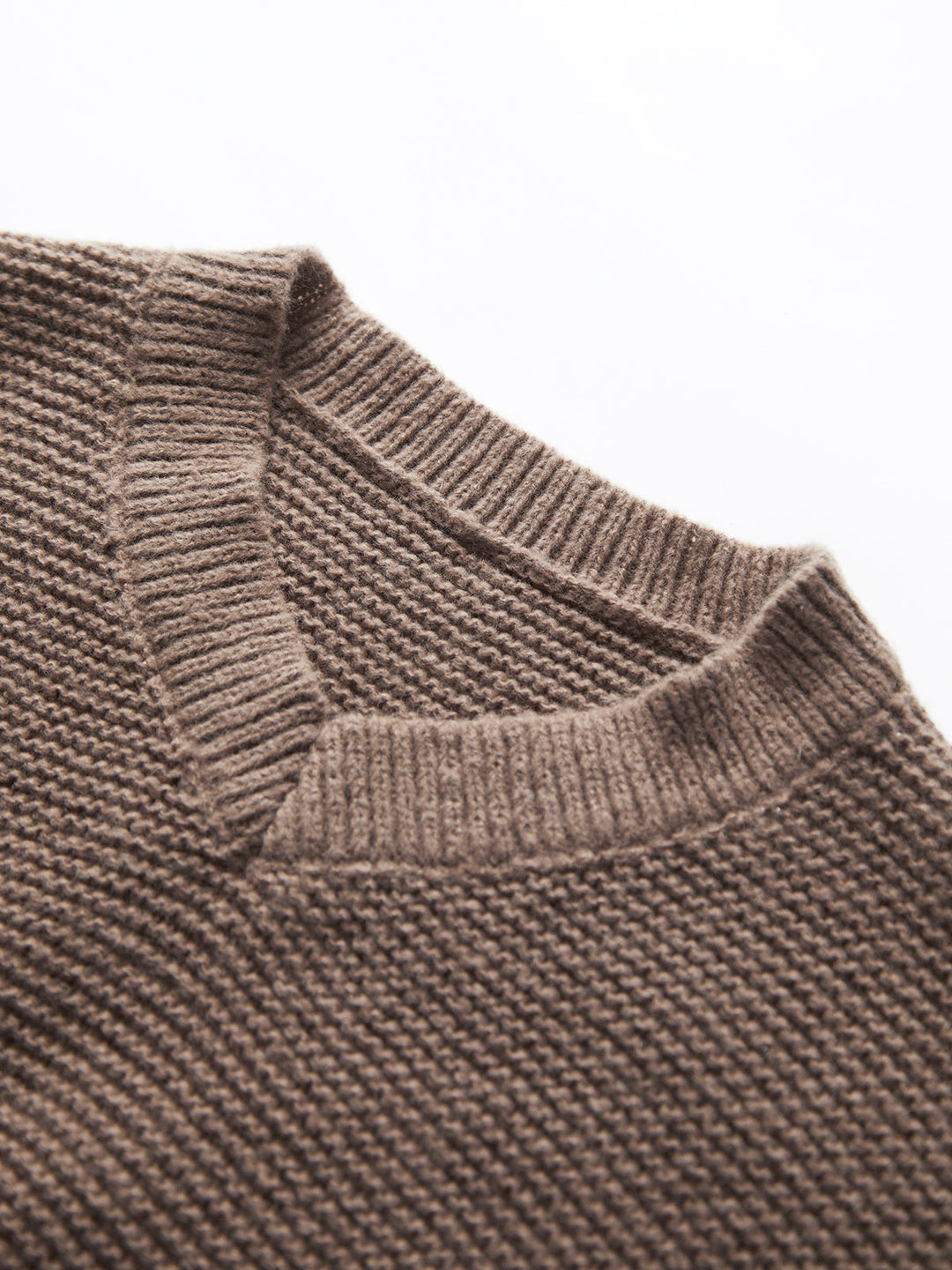 V-Neck Sweater for Women - Mila-Brown-XS-Nora Luxe