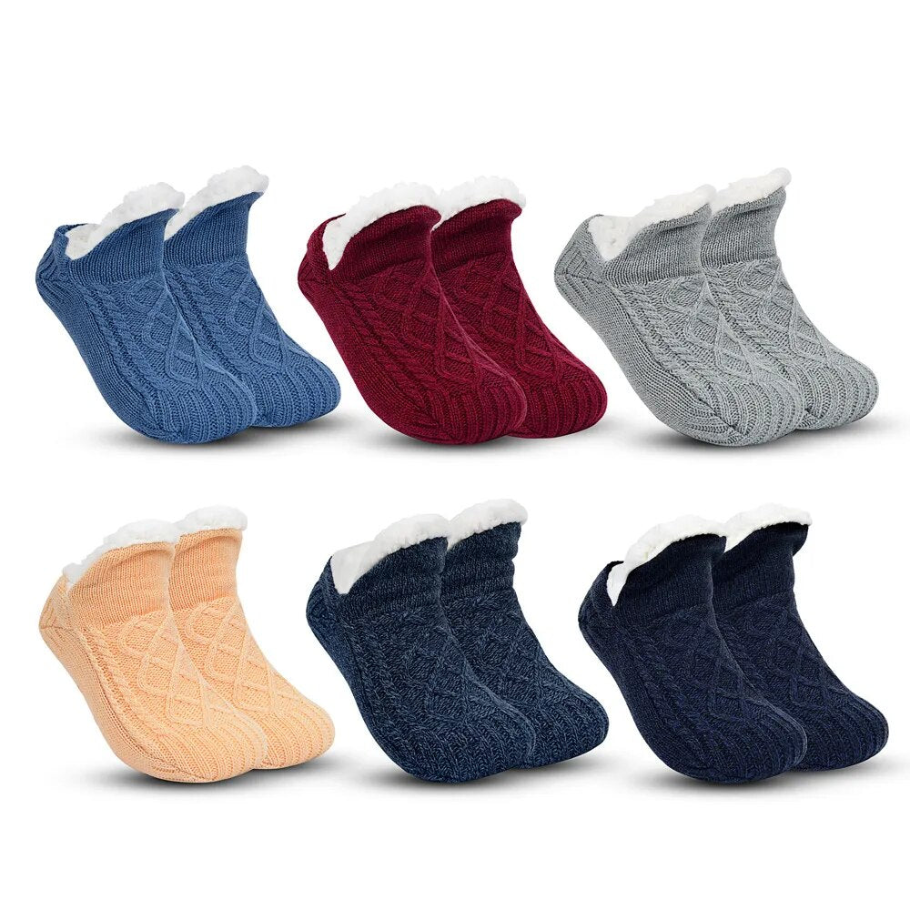 Verdict Cashmere Slippers - CozySteps-Gray-4.5 - 6.0-Nora Luxe