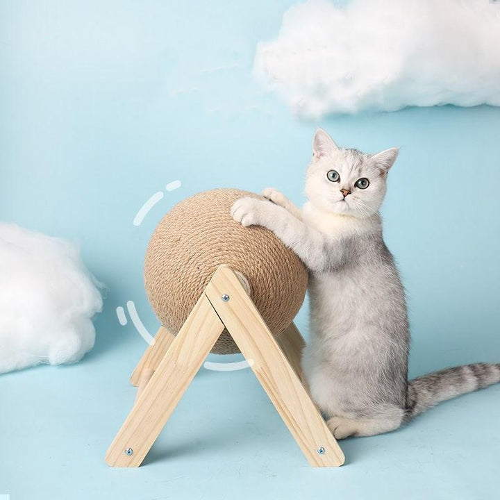 Versatile Cat Toy - CatScratch Wonderland-Large (6.30 inches Diameter)-Nora Luxe
