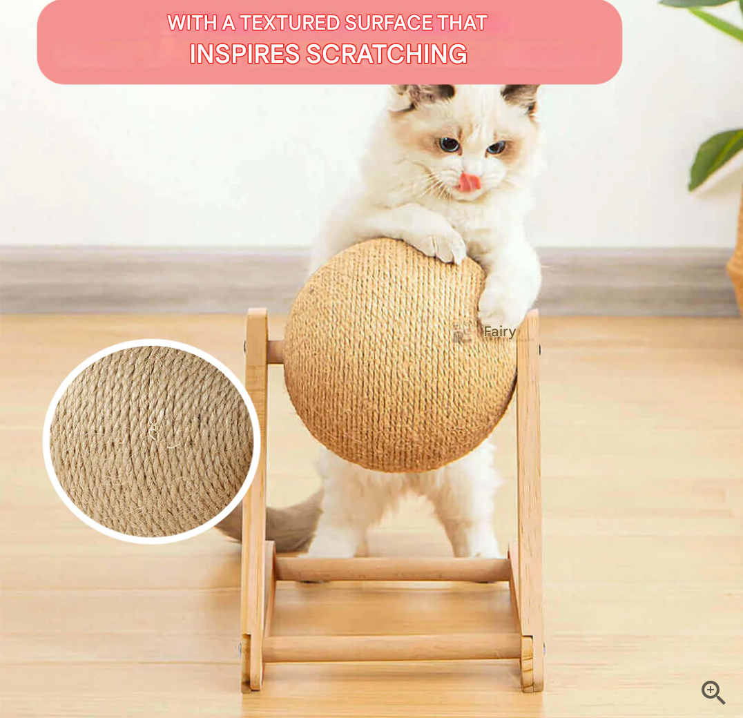 Versatile Cat Toy - CatScratch Wonderland-Small (4.72 inches Diameter)-Nora Luxe