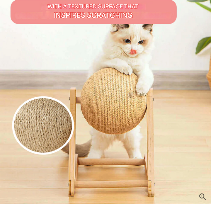 Versatile Cat Toy - CatScratch Wonderland-Small (4.72 inches Diameter)-Nora Luxe