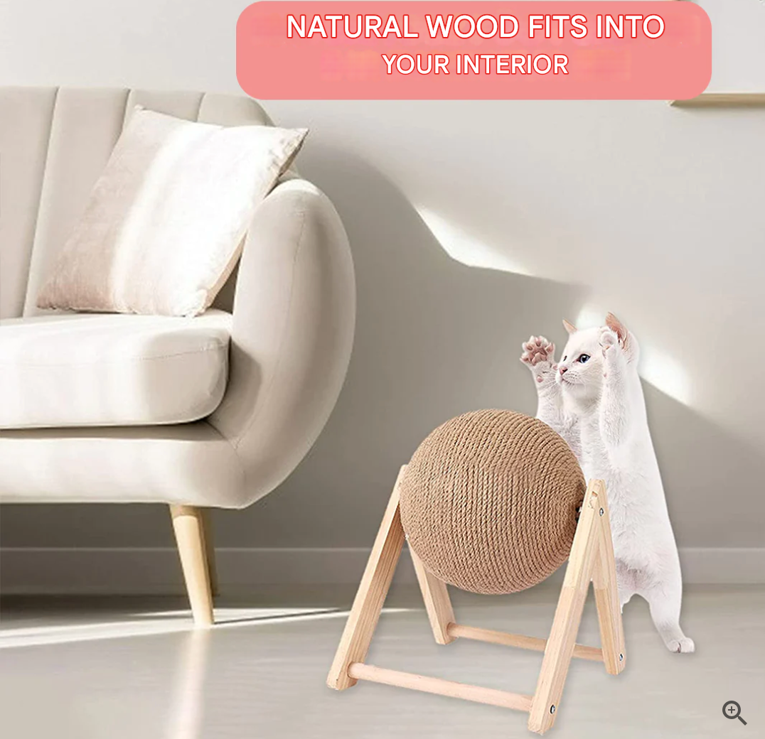 Versatile Cat Toy - CatScratch Wonderland-Small (4.72 inches Diameter)-Nora Luxe