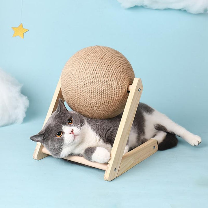 Versatile Cat Toy - CatScratch Wonderland-Small (4.72 inches Diameter)-Nora Luxe