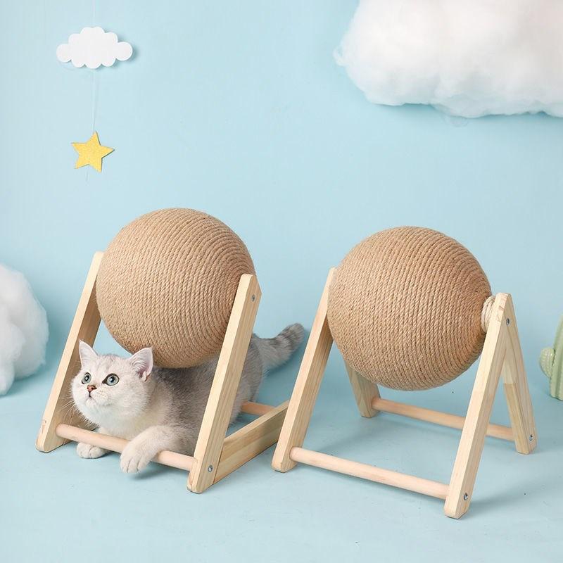 Versatile Cat Toy - CatScratch Wonderland-Small (4.72 inches Diameter)-Nora Luxe