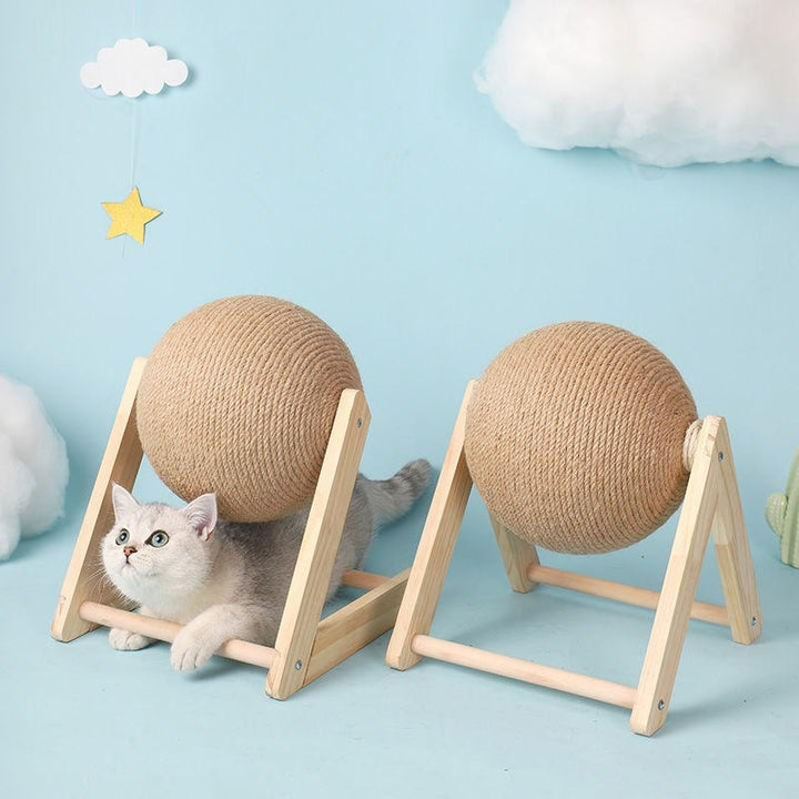Versatile Cat Toy - CatScratch Wonderland-Small (4.72 inches Diameter)-Nora Luxe
