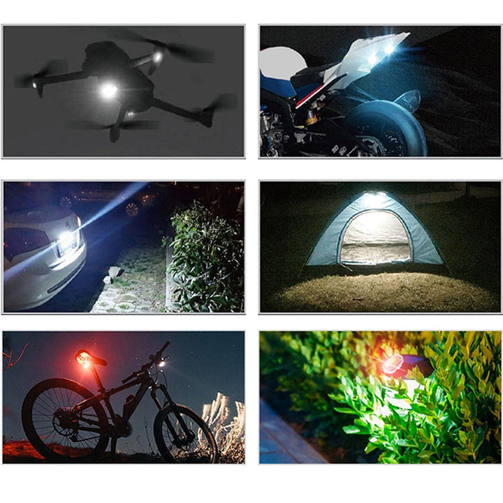 Versatile LED Torch - ColorBeam-1 Set (Set of 2)-Nora Luxe