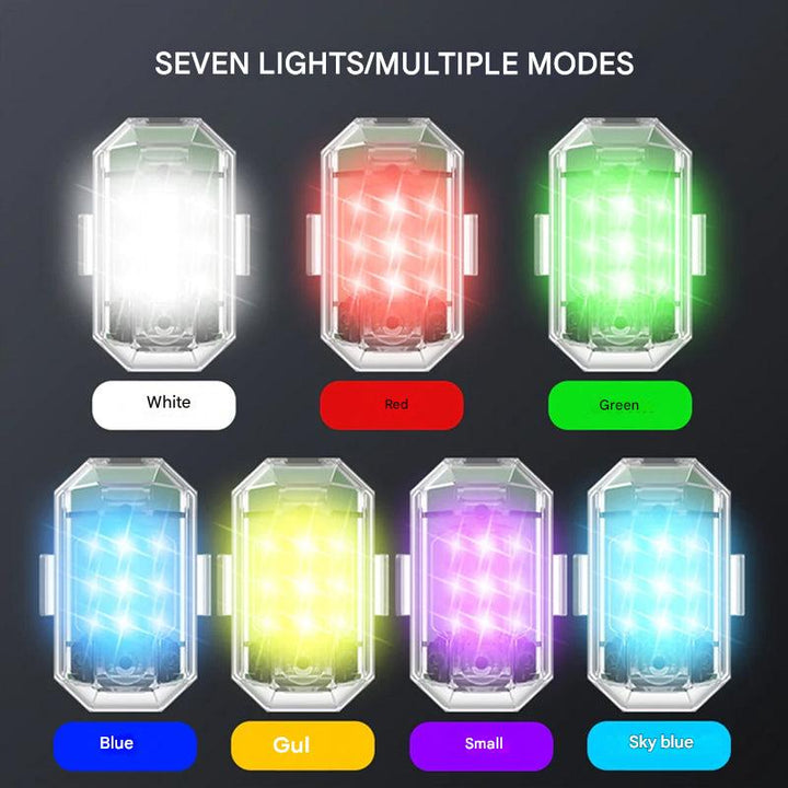Versatile LED Torch - ColorBeam-1 Set (Set of 2)-Nora Luxe