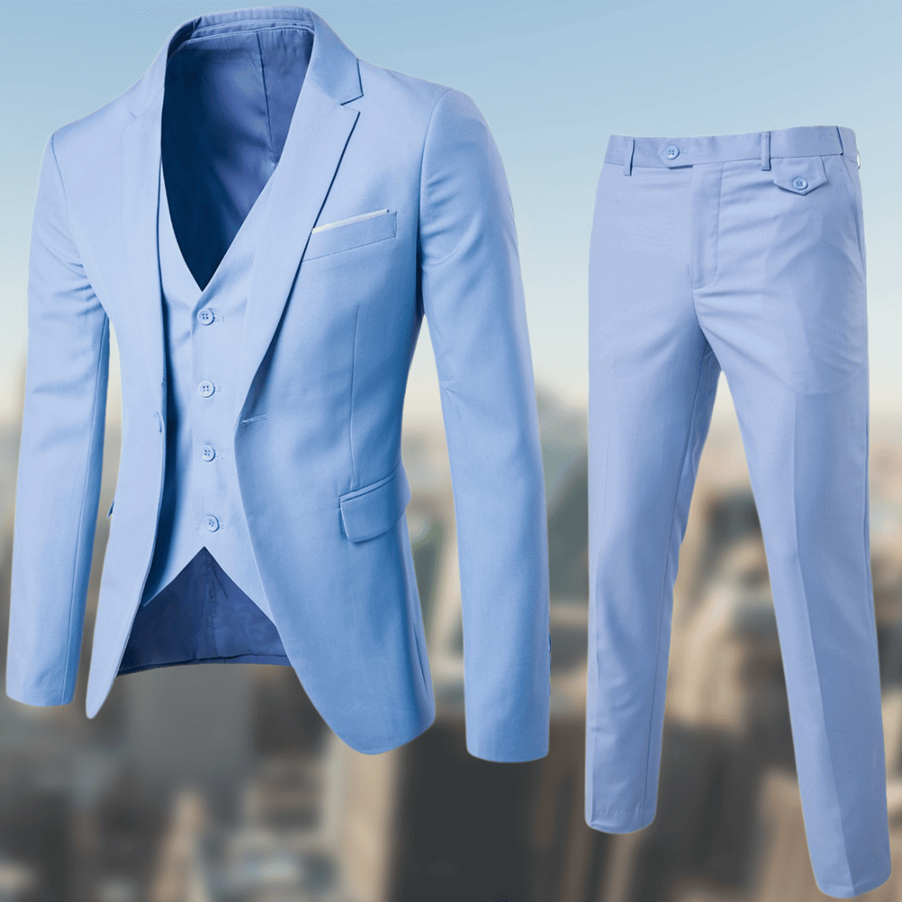 Versatile men's suit for every occasion - Marcus-Light blue-XS-Nora Luxe