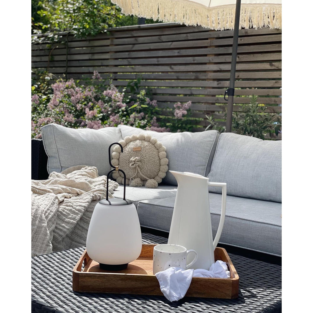 Versatile Patio Lantern - LunaGlow-Red-Nora Luxe