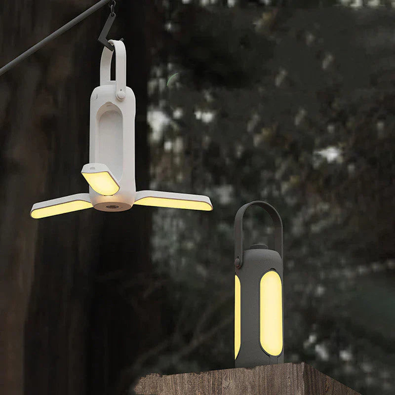 Versatile Portable Camping Lamp - LumiCamp-White-Nora Luxe