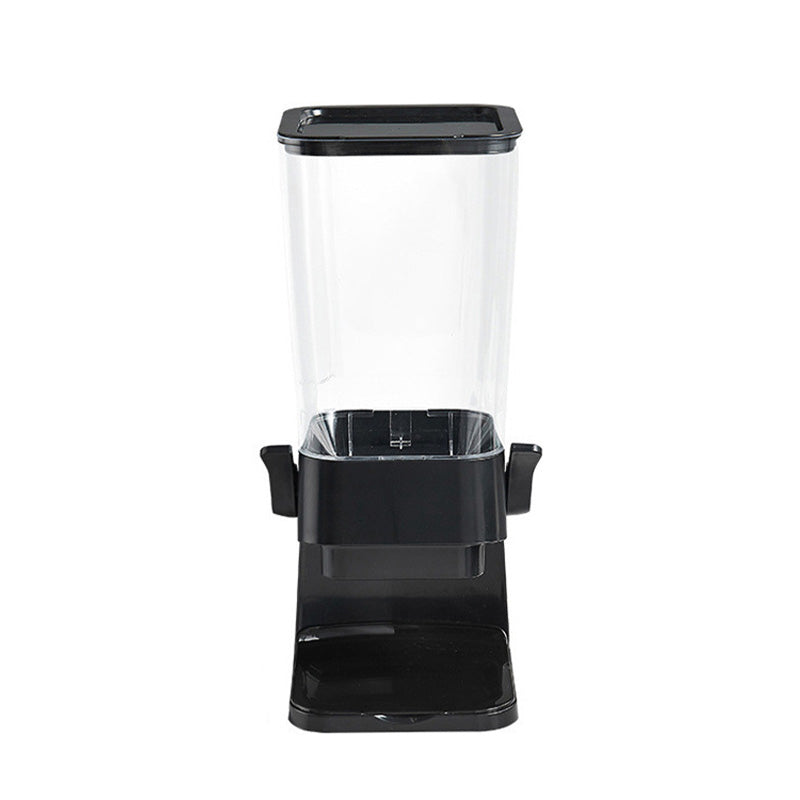 Vertical Grain Dispenser - CerealKeeper-Black-Nora Luxe