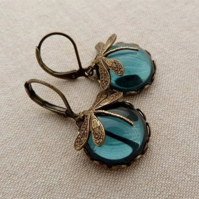 Vintage Butterfly Earrings - Aurora (Buy 1 Get 1 Free)-Blue-Nora Luxe