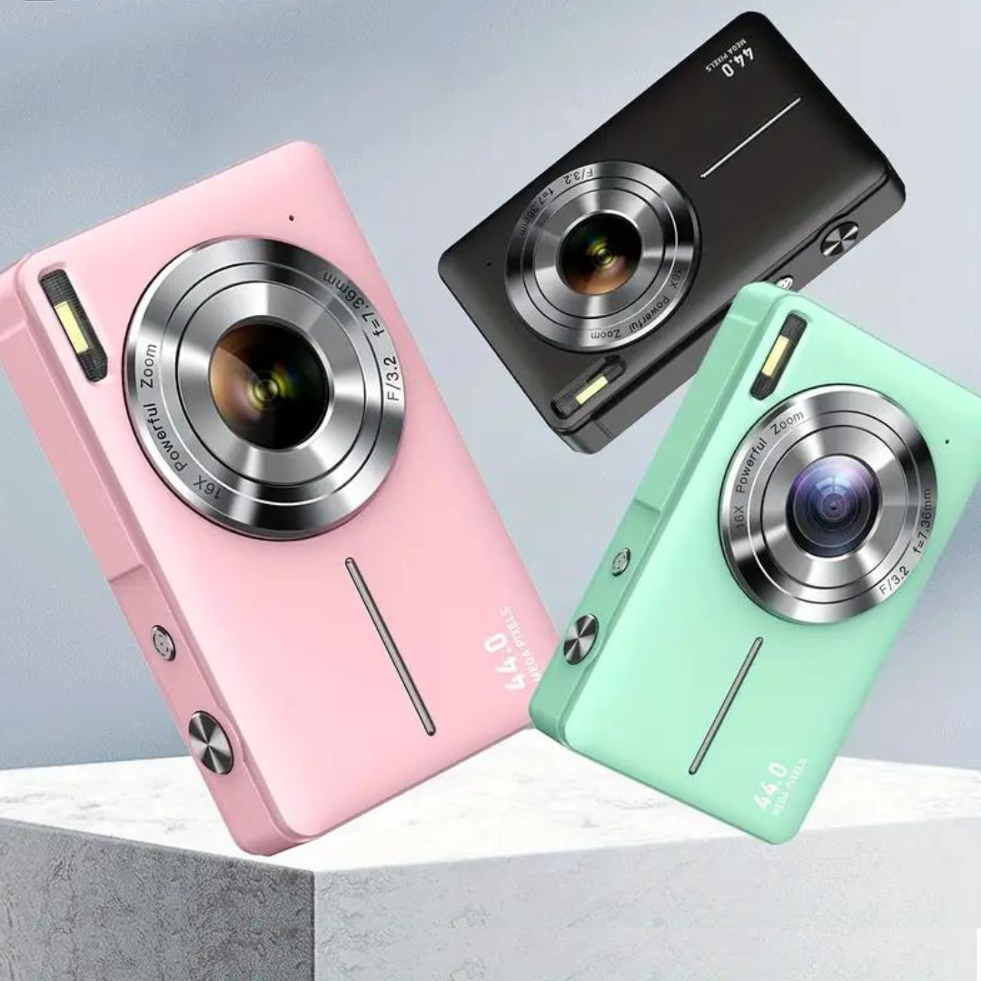 Vintage Digital Camera – Snapora-Black-The Livary