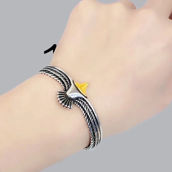 Vintage Eagle Bracelet | Creative Boho Jewellery-Nora Luxe