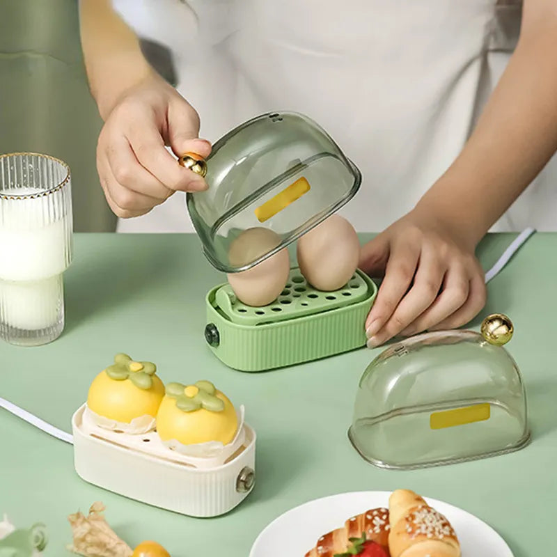 Vintage Electric Egg Cooker - EggMaster-White-Nora Luxe