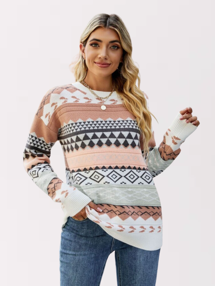 Vintage Ladies Sweater - Sophie-Black-S-Nora Luxe