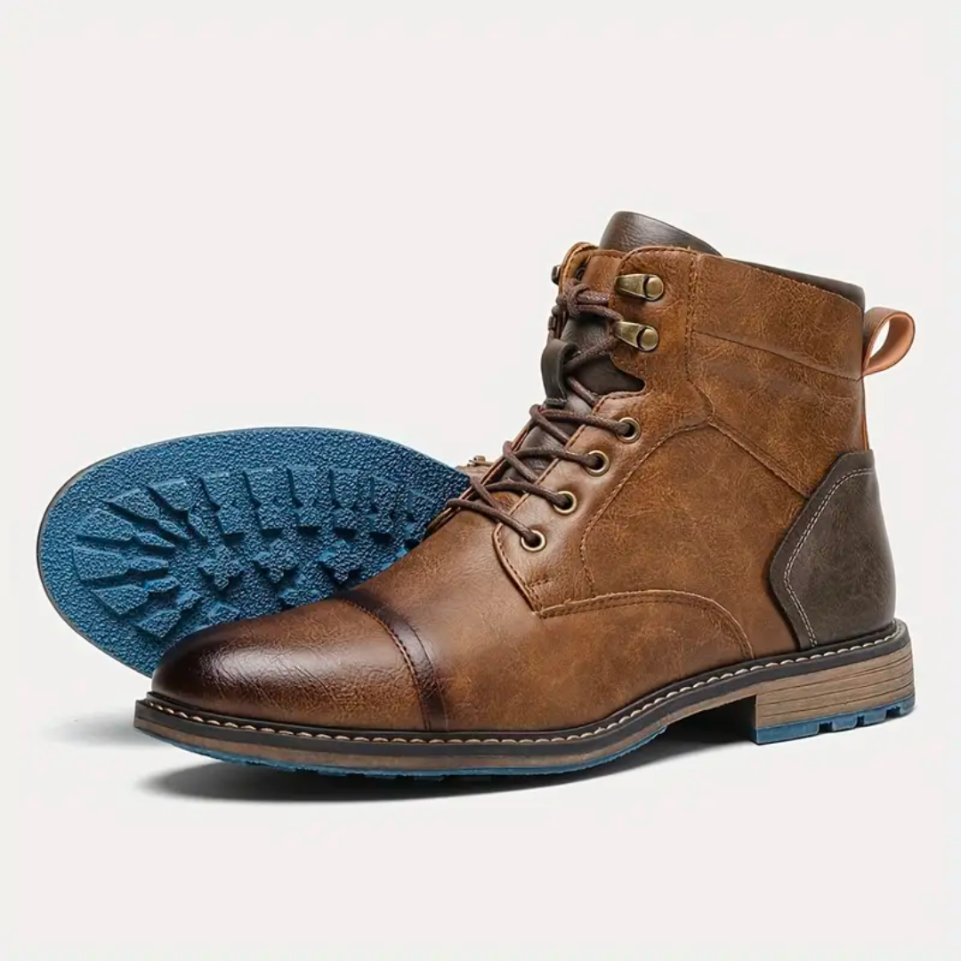 Vintage Leather Men's Shoes - Oliver-7.0-Nora Luxe
