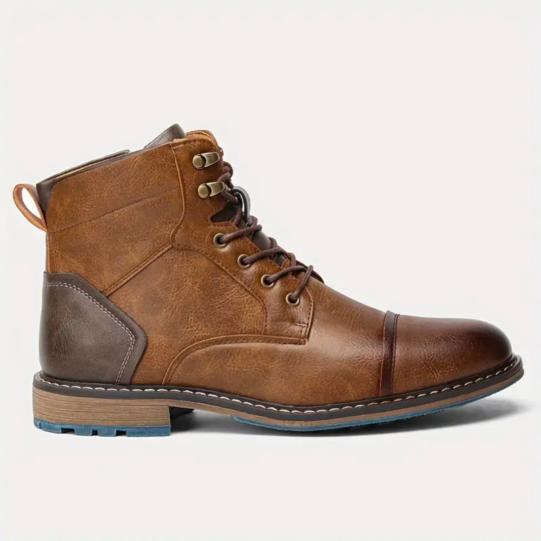 Vintage Leather Men's Shoes - Oliver-7.0-Nora Luxe