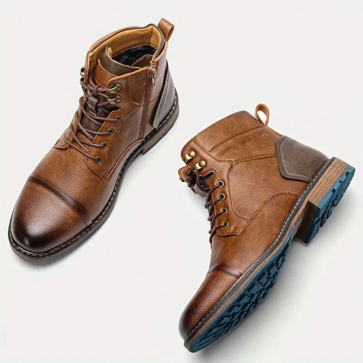 Vintage Leather Men's Shoes - Oliver-7.0-Nora Luxe