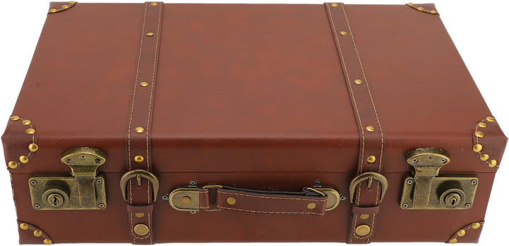Vintage Leather Carry-On Overnight Case with Alloy Lock – Heritage Brown