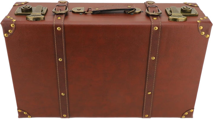 Vintage Leather Carry-On Overnight Case with Alloy Lock – Heritage Brown