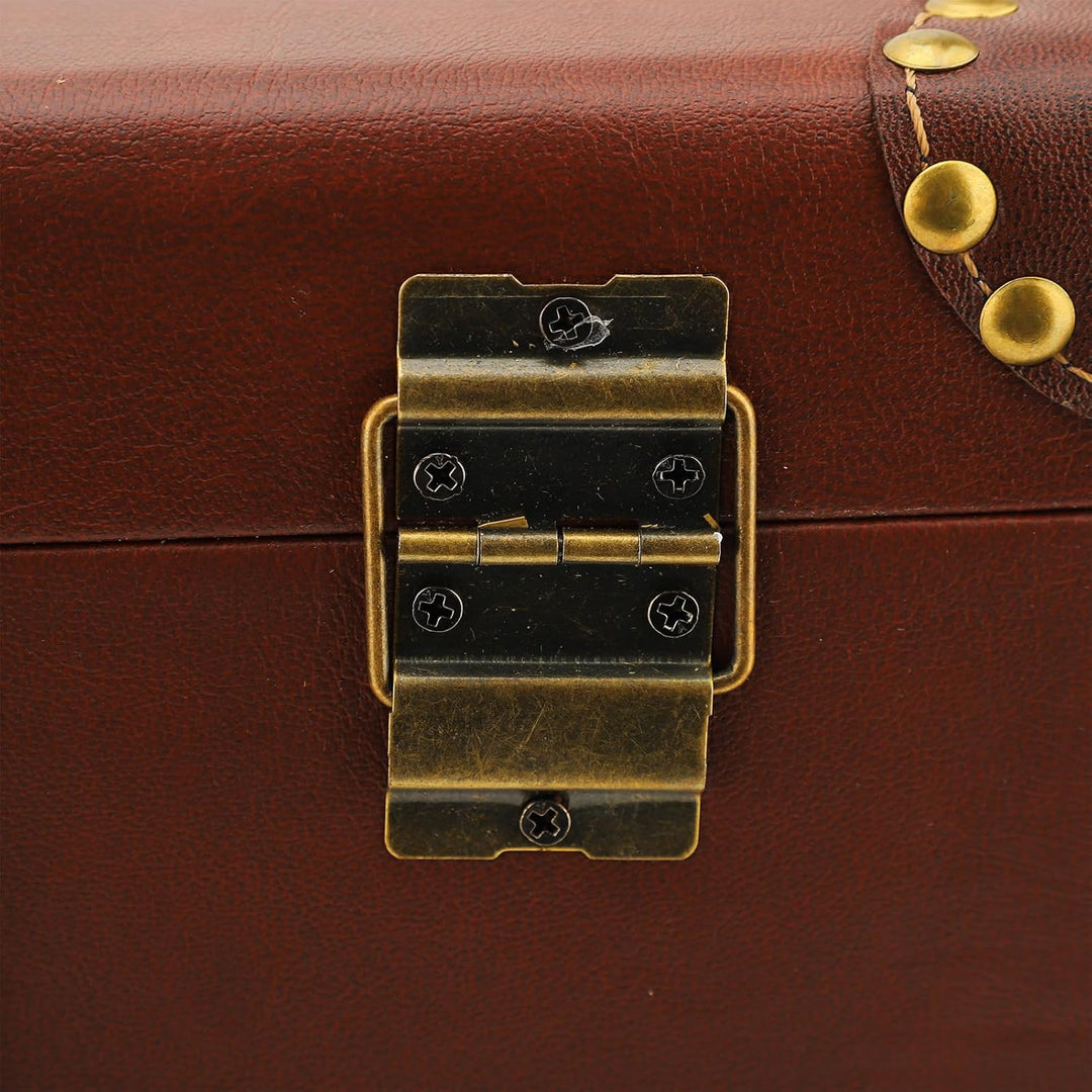Vintage Leather Carry-On Overnight Case with Alloy Lock – Heritage Brown