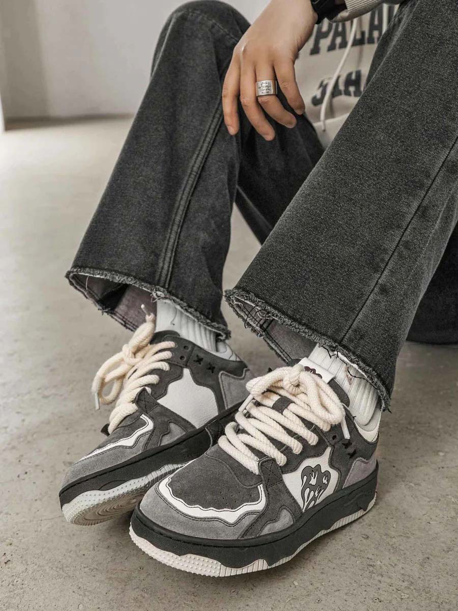 Vintage Men's Skate Shoes - Elian-5.5-Nora Luxe