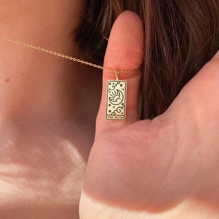 Vintage Tarot Card Lucky Charm - Seraphina-Star-Gold-Nora Luxe