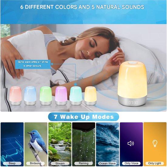 Wake-up Light with Natural Sounds - Aurora-Nora Luxe
