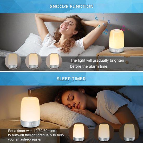 Wake-up Light with Natural Sounds - Aurora-Nora Luxe