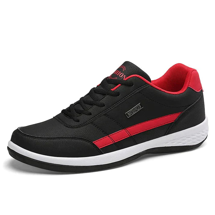 WalkPro Medicus | Men's Sneakers for All-Day Walking-Red-6-Nora Luxe