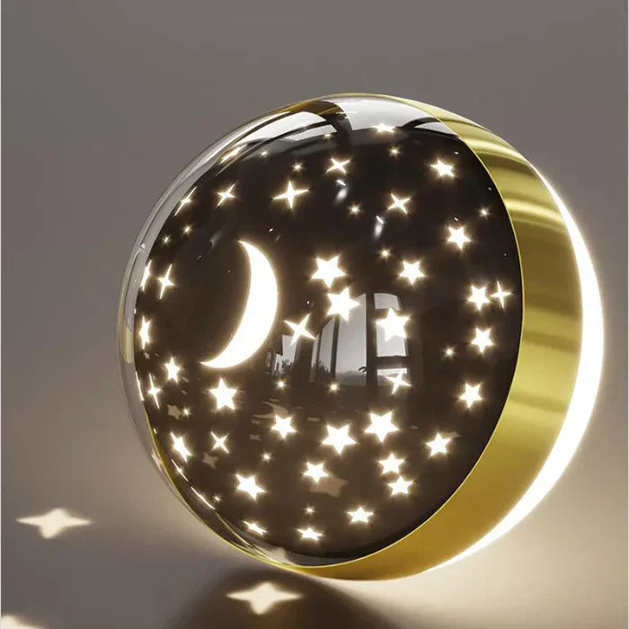 Wall lamp for children's room - GlowNest-White Links-Three Colors-Nora Luxe